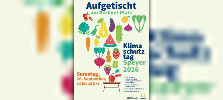 Plakat zum Klimaschutztag Speyer 2026