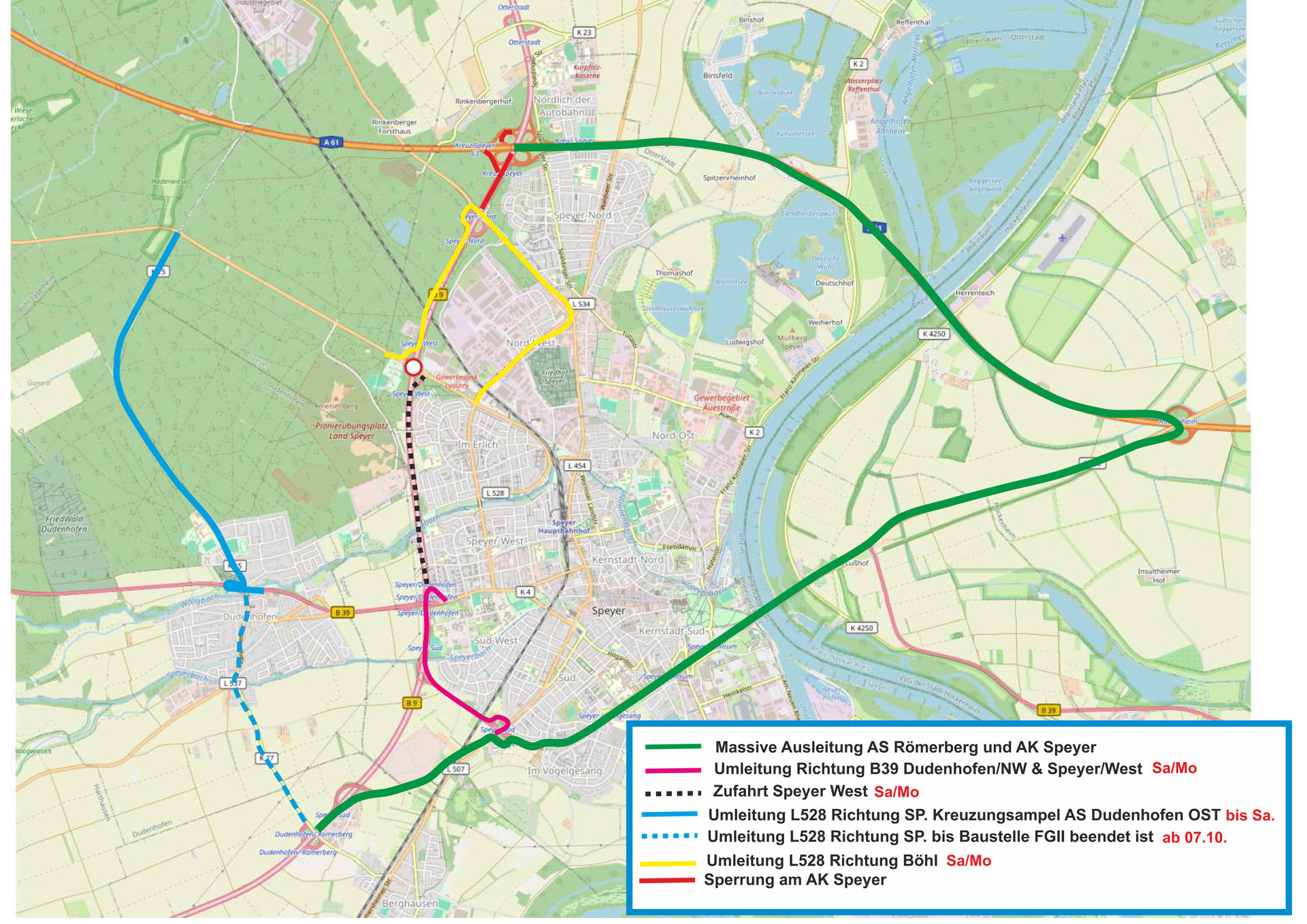 Umleitungskonzept Teilfreigabe Stand 29.9.2026
