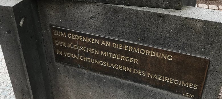 Gedenkstein Synagoge