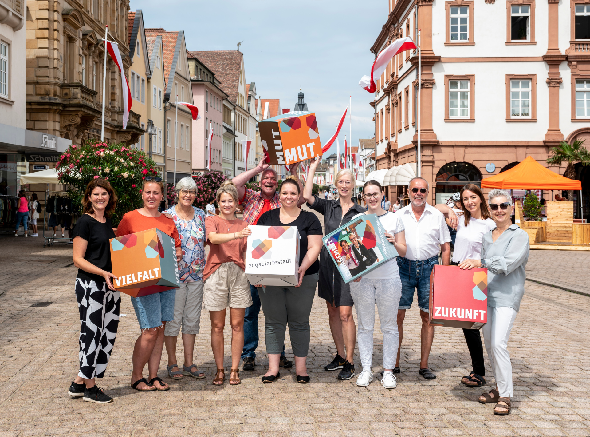 Gruppenbild Speyerer Freiwilligenagentur Spefa Speyer