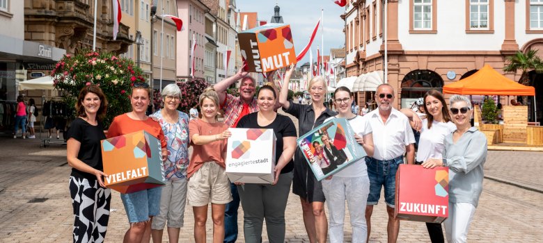 Gruppenbild Speyerer Freiwilligenagentur Spefa Speyer