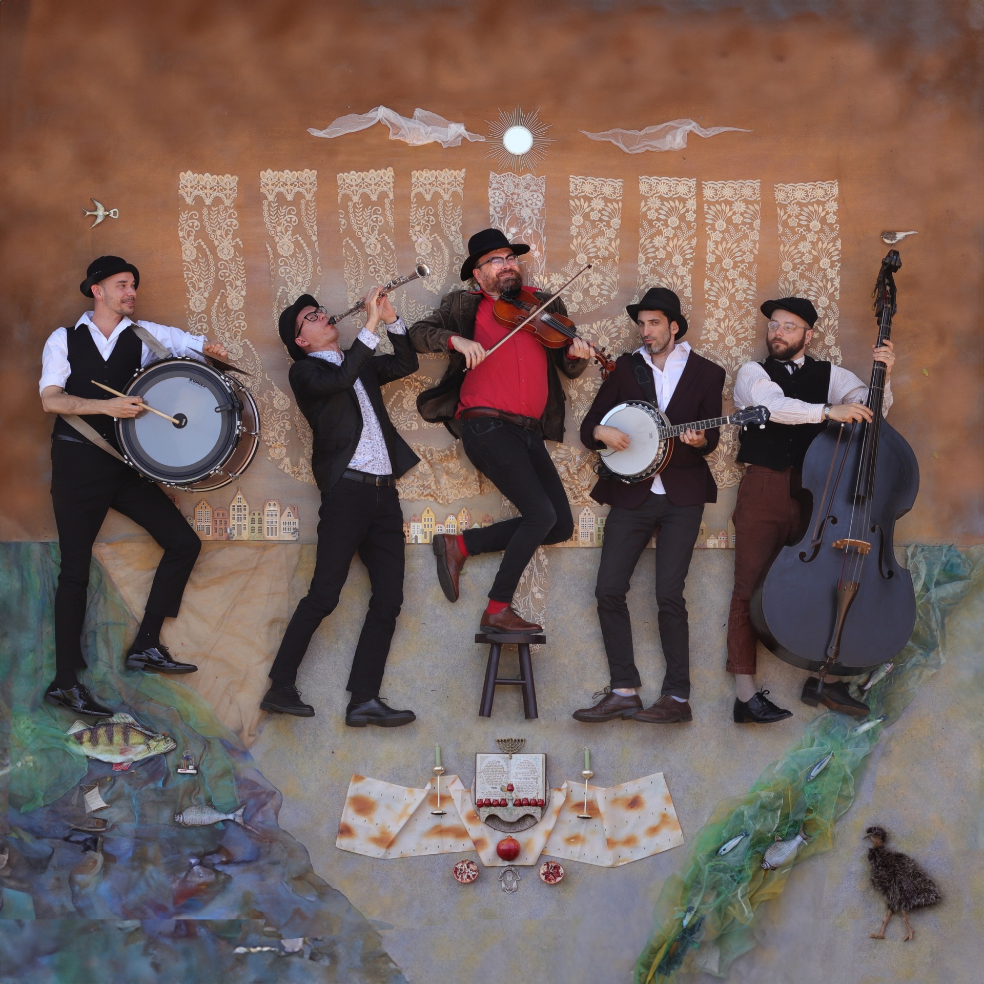 Die international bekannte Band Dobranotch mit einer mitreißenden Mischung aus Klezmer und Balkanbeats für einen musikalischen Höhepunkt der Kulturtage.