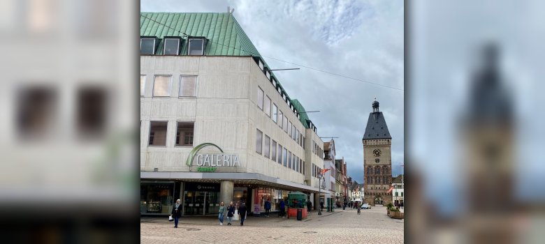 Außenansicht der GALERIA Kaufhof Filiale in Speyer
