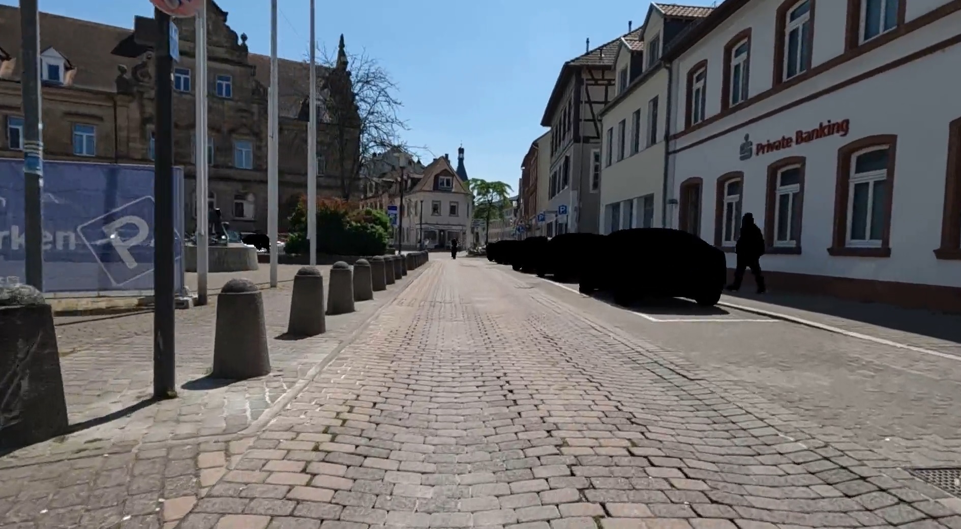 Sperrung Wormser Straße