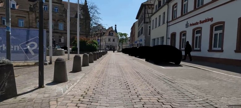Sperrung Wormser Straße