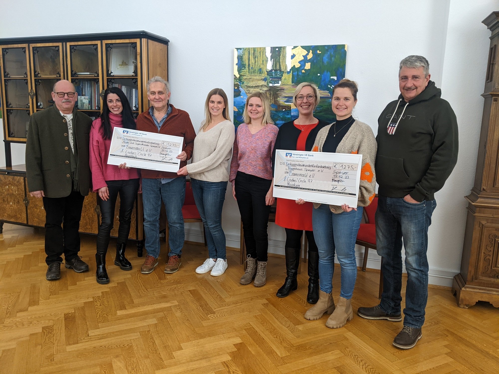 Spendenübergabe Ladies' Circle