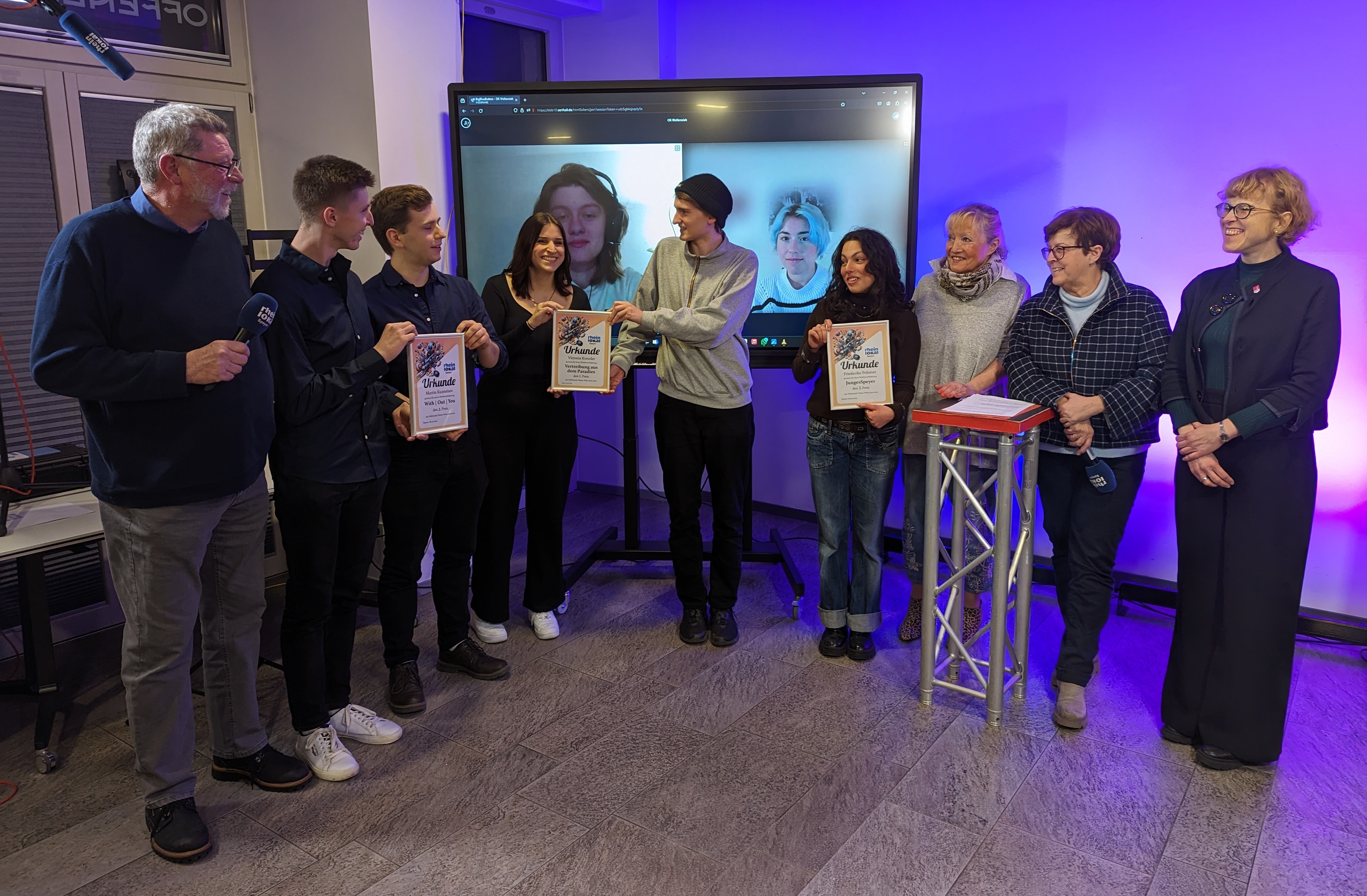 Verleihung des Wellensiek-Video-Preises 2020 bis 2022