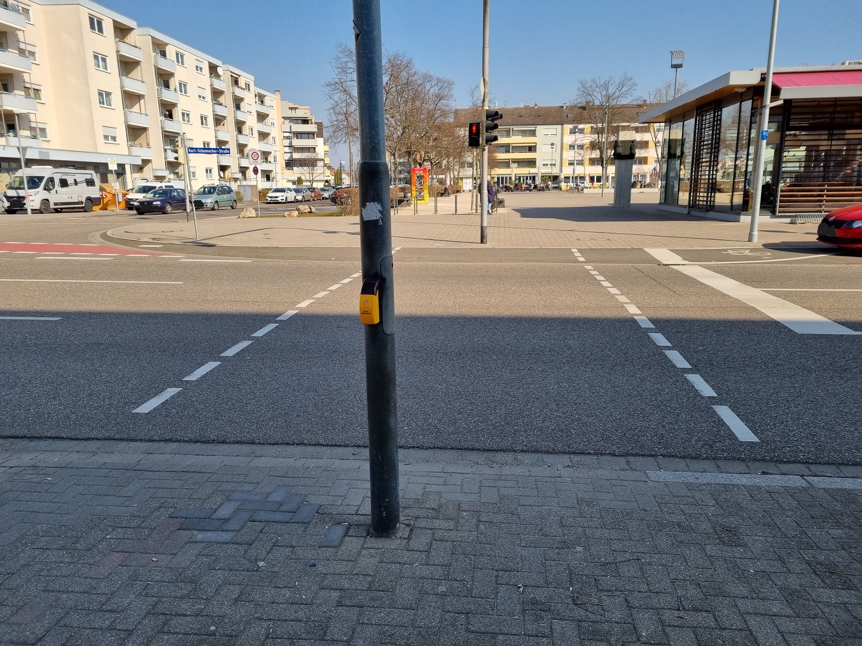 Ampelkreuzung Kurt-Schumacher-Straße/Im Erlich