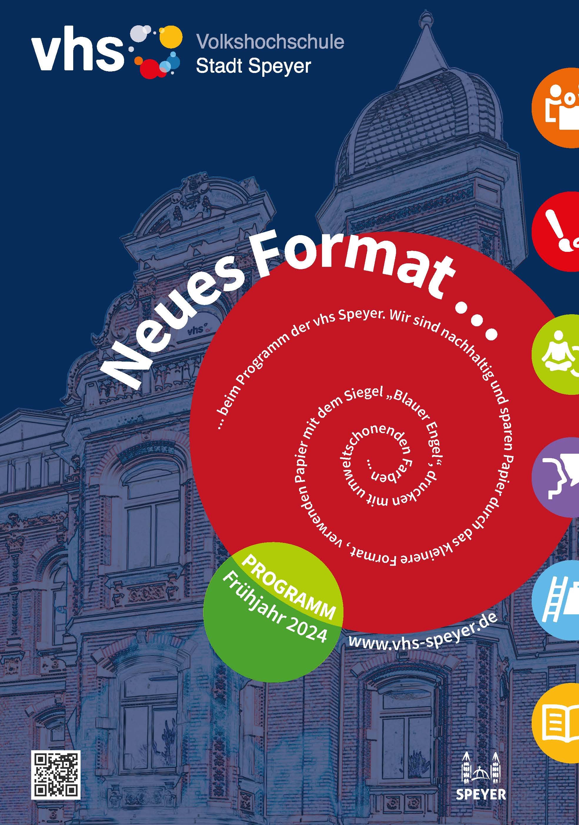 Coverbild VHS-Programm Frühjahr 2024