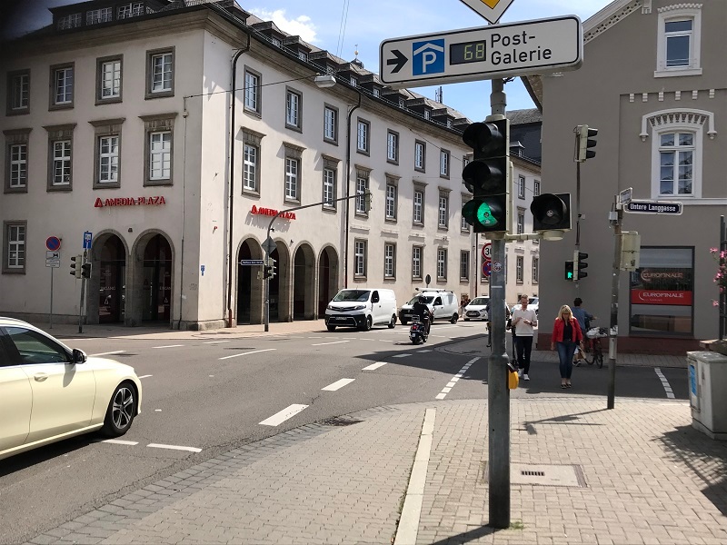 Grünphase Ampelanlage