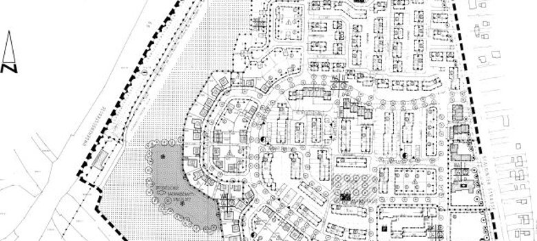 Plan Westliche der Spaldinger Straße