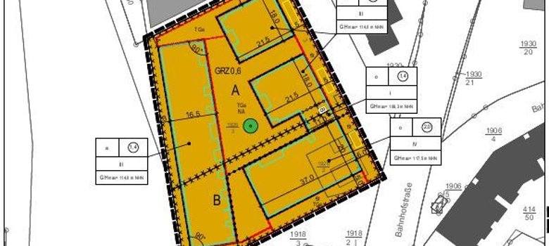 016 A Vorhabenbezogener Bebauungsplan „Östliches Erlichgebiet – Änderungsplanung Waldstraße“