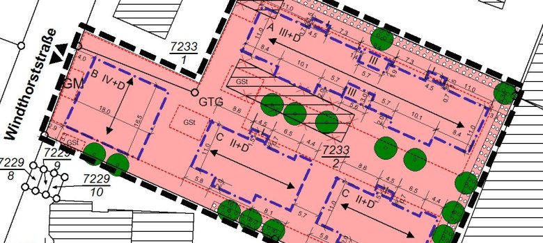 Plan Windthorststraße