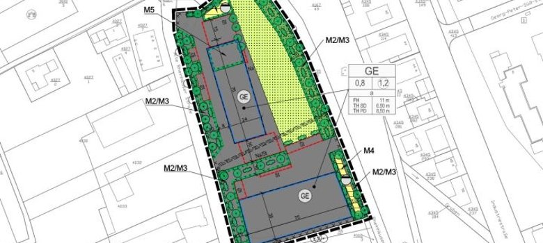 Plan Alte Rheinhäuser Straße