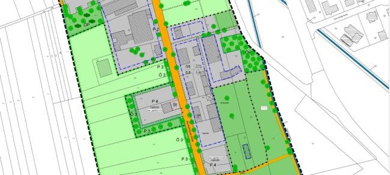 Plan Alte Rheinhäuser Straße