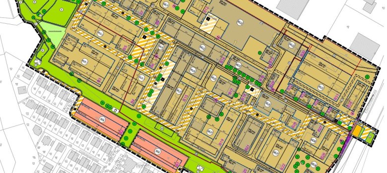 Plan Rheinufer Nord Industriehof