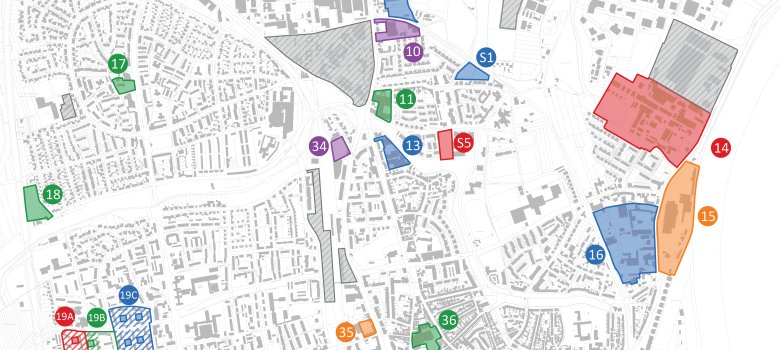 Flächenplan Wohnen Priorisierung