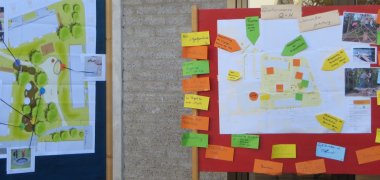 Pläne zur Neugestaltung des Wohnumfelds der Quartiersmensa Q+H