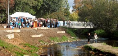 Einweihungsfeier Renaturierung Woogbachtal