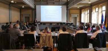 2. Sitzung der Bündnispartner im Stadtratssitzungssal