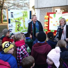 Vorstellung der Maßnahmen im Rahmen der Umgestaltung "Grüne Mitte Quartiersmensa"