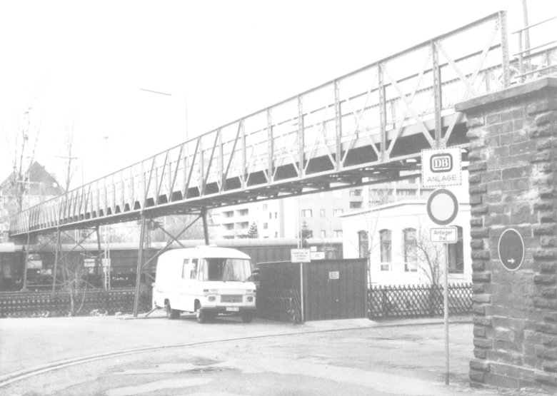 Alte Fotografie des Viadukt aus den 1970er Jahren