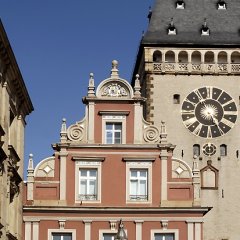 Blick auf das Altpörtel vom Postplatz aus