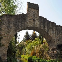 Der "Riegel" über den Speyerbach