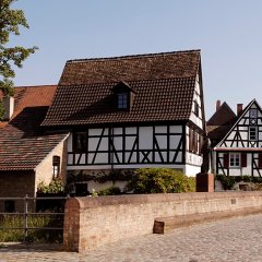 Sonnenbrücke in der Altstadt