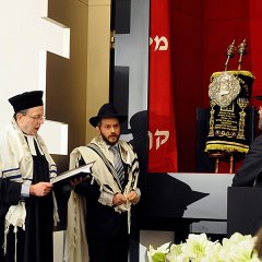Einweihung der Synagoge "Beith Shalom" am 9. November 2011