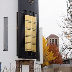 Die Synagoge "Beith Shalom" am St. Guido-Stifts-Platz