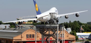 Boeing 747 in the Technical Museum of Speyer