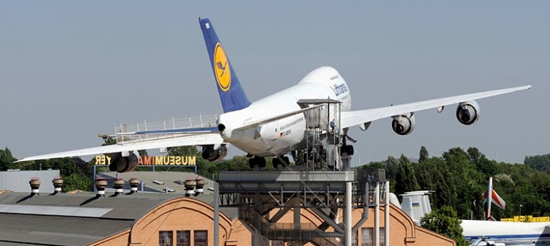 Boeing 747 in the Technical Museum of Speyer