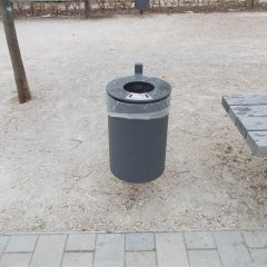 Neues Müllkorb Modell am Berliner Platz