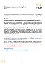 Merkblatt Umgang mit Wasser aus Swimming-Pools