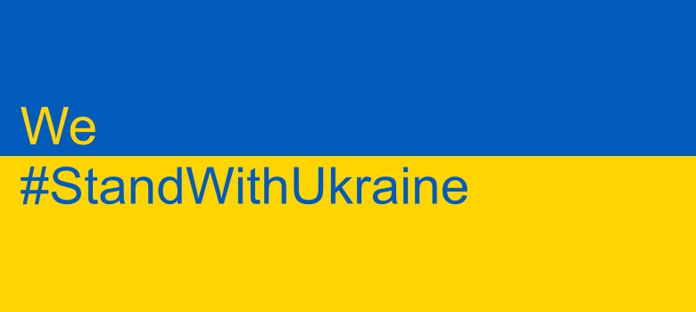 WeStandWithUkraine WeStandWithUkraine